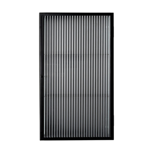 Haze Wall Cabinet Reeded Glass